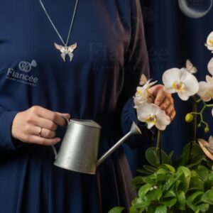 Butterfly Silver Necklace  - Image 3