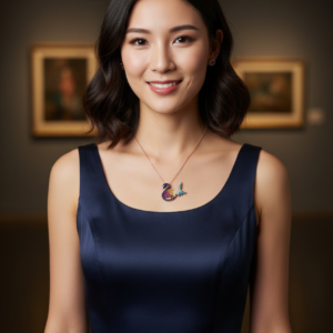 Jewelry Platinum Oval Diamond - Image 2